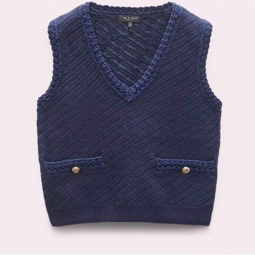Rag & Bone Claire Knit Vest